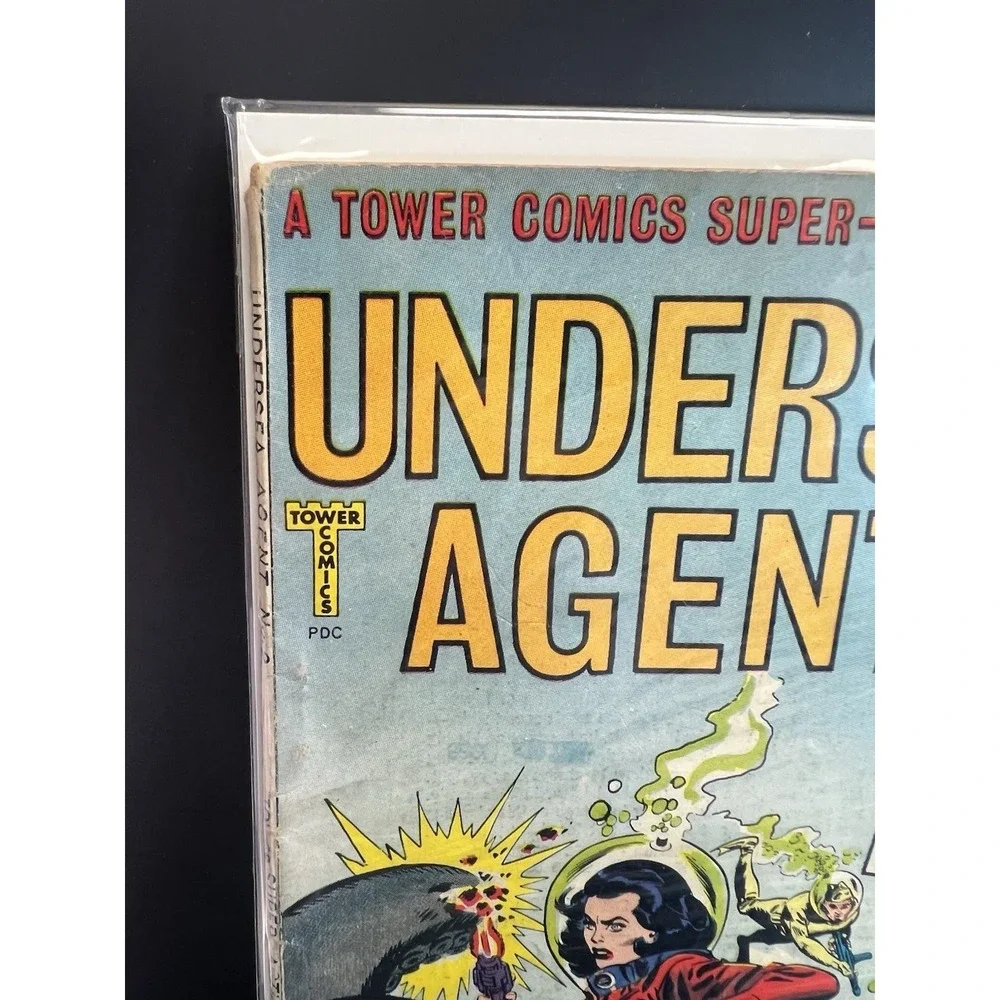Undersea Agent #2 1966‎ Tower Comics Return of Dr. Fang